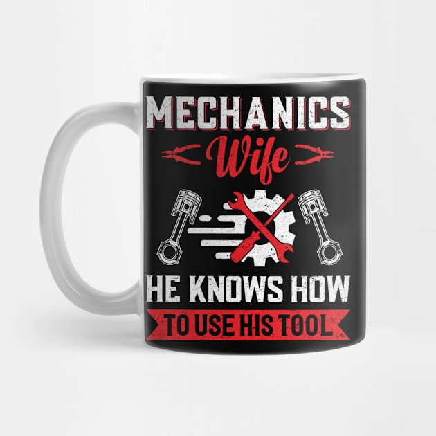 Mechanics Wife He Knows How To Use His Tool by Daily Art